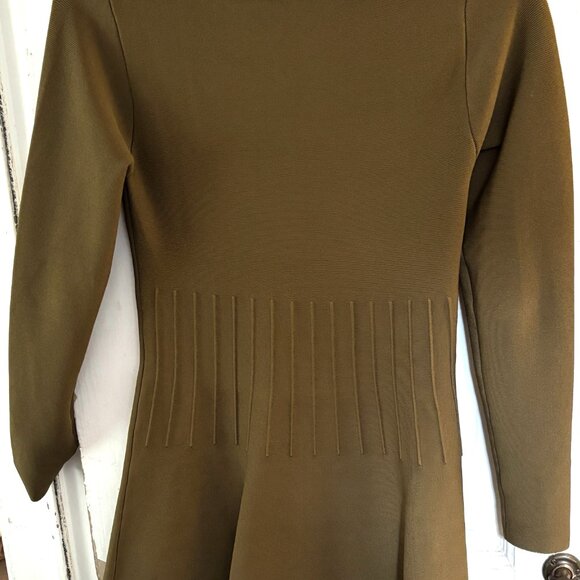 STAUD Olive Green Mini Dress - Picture 9 of 10